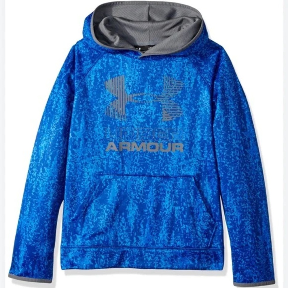 <3 Under Armour Kids Blue Hoodie